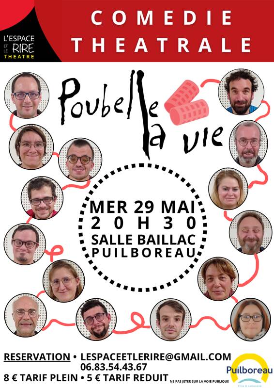 Poubelle la vie | Comédie théâtrale